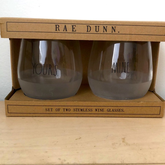 Rae Dunn Wine Glassesnull